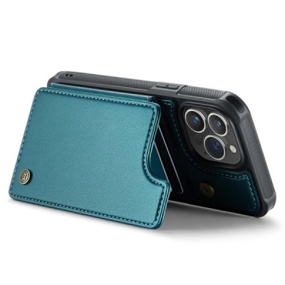 Apple iPhone 15 Pro „CaseMe“ Wallet roheline korpus - taga | Priedai.lt
