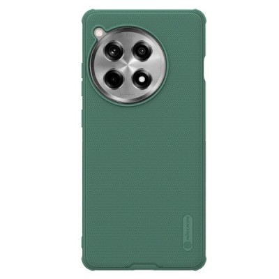 OnePlus 12R (Ace 3) „Nillkin“ Frosted Shield Pro Magnetic roheline korpus, taga | Priedai.lt