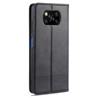 "AZNS" Retro Xiaomi Poco X3 tahke kaaned, ümbris – must | Priedai.lt