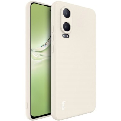 OnePlus Nord CE4 Lite 5G "Imak" kõvast silikoonist TPU beež ümbris - taga | Priedai.lt