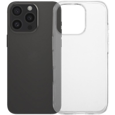 Apple iPhone 16 Pro Max kõva silikoon (TPU) tagakaane läbipaistev - ümbris | Priedai.lt
