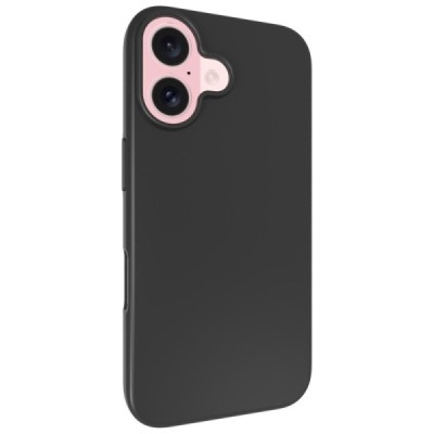 Apple iPhone 16 Plus kõva silikoon (TPU) tagakaane must - ümbris | Priedai.lt