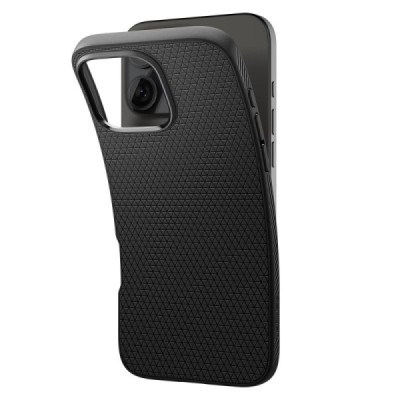 "Spigen" Liquid Air Apple iPhone 16 Pro must kaaned - ümbris | Priedai.lt