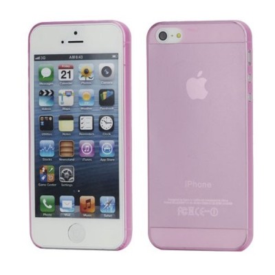 Ploniausias pasaulyje rožinis Apple iPhone SE (5, 5s) dėklas (dėkliukas) / Priedai.lt