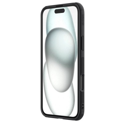 Apple iPhone 16 Plus "Nillkin" Frosted Shield Pro Magnetic must korpus, taga | Priedai.lt