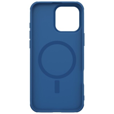Apple iPhone 16 Pro "Nillkin" Frosted Shield Pro Magnetic sinine korpus, taga | Priedai.lt