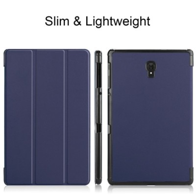 Samsung Galaxy Tab A 10.5 2018 (T590,T595) nahk sinine kaaned | Priedai.lt