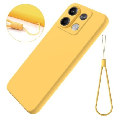 Xiaomi Redmi Note 13 5G Shell kõva silikoon (TPU) tagakaane kollane - ümbris | Priedai.lt