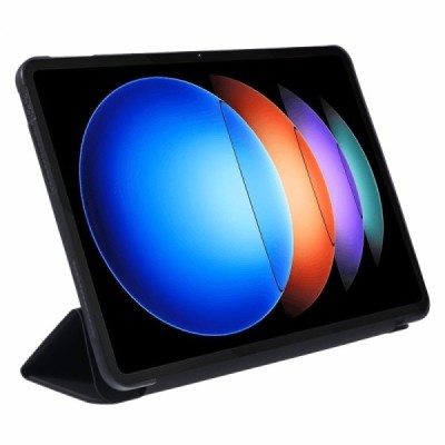Xiaomi Pad 6S Pro tahke klapp must nahkkott – brošüür (volditav) | Priedai.lt