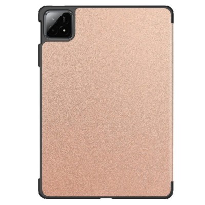 Xiaomi Pad 6S Pro ümberpööratav kuldne nahkümbris – raamat (kokkupandav) | Priedai.lt