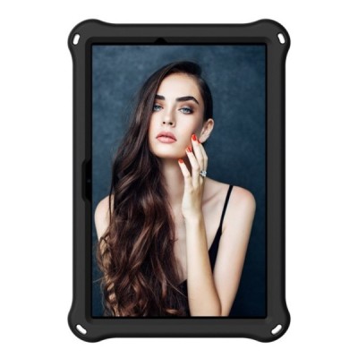 Xiaomi Redmi Pad SE 11" „Honeycomb“ tugevdatud kaitsega must korpus - tagakülg | Priedai.lt
