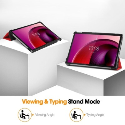 Lenovo Tab M11 (TB330FU) nahk punane kaaned | Priedai.lt