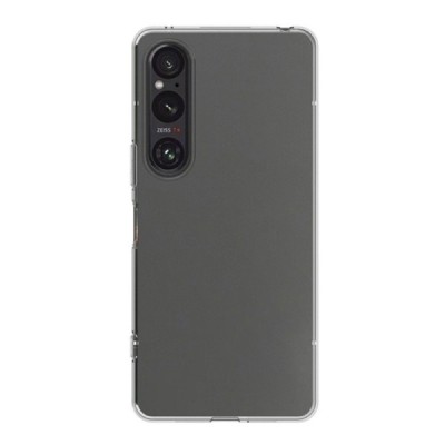 Sony Xperia 1 VI kõva silikoon (TPU) tagakaane läbipaistev - ümbris | Priedai.lt
