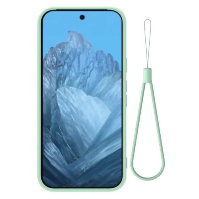 Google Pixel 9 Pro Shell kõva silikoon (TPU) tagakaane roheline - ümbris | Priedai.lt