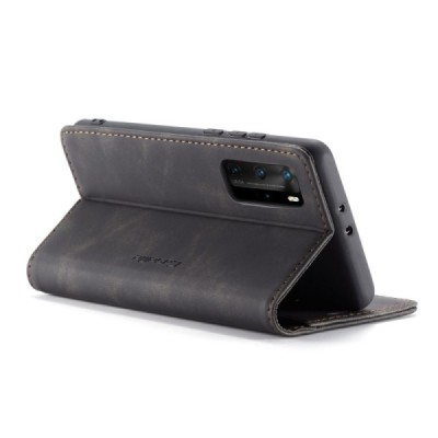 Huawei P40 Pro CaseMe Retro tahke nahk kaaned - must | Priedai.lt