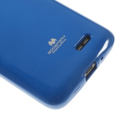 LG L70 (D320) mėlynas Mercury kieto silikono (TPU) dėklas / Priedai.lt