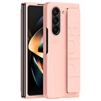 Samsung Galaxy Fold6 5G (SM-F956B) Foldable roosa plastikust korpus - taga | Priedai.lt