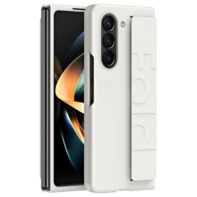 Samsung Galaxy Fold6 5G (SM-F956B) Foldable beež värv plastikust korpus - taga | Priedai.lt