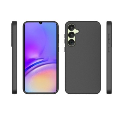 Samsung Galaxy A35 5G (SM-A356E) kõva silikoon (TPU) tagakaane must - ümbris | Priedai.lt