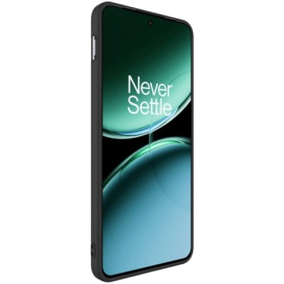OnePlus Nord 4 „Imak“ kõvast silikoonist TPU must ümbris - taga | Priedai.lt