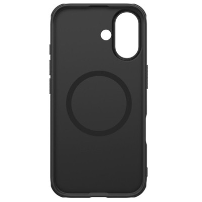 Apple iPhone 16 "Nillkin" Frosted Shield Pro Magnetic must korpus, taga | Priedai.lt