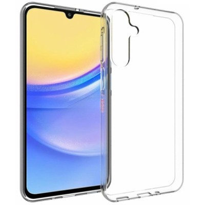 Samsung Galaxy A16 kõva silikoon (TPU) tagakaane läbipaistev - ümbris | Priedai.lt