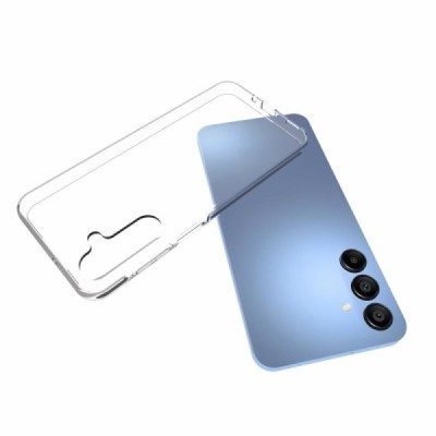 Samsung Galaxy A16 kõva silikoon (TPU) tagakaane läbipaistev - ümbris | Priedai.lt