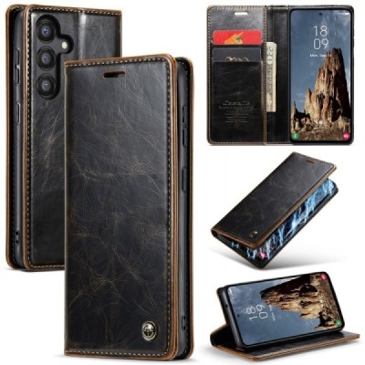 Samsung Galaxy A35 CaseMe Leather tahke nahk kaaned - pruun | Priedai.lt