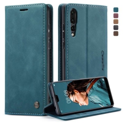 Huawei P20 Pro CaseMe Retro tahke nahk kaaned - roheline | Priedai.lt