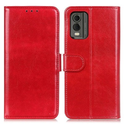 Nokia C32 Binfen nahk punane kaaned - rahakott | Priedai.lt