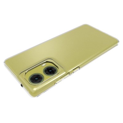 Motorola Moto G85 5G (S50 Neo 5G) kõva silikoon (TPU) tagakaane läbipaistev - ümbris | Priedai.lt