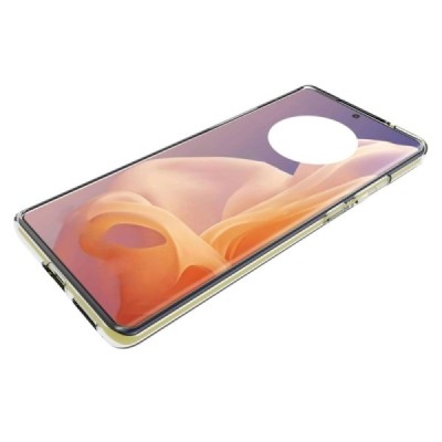 Motorola Moto G85 5G (S50 Neo 5G) kõva silikoon (TPU) tagakaane läbipaistev - ümbris | Priedai.lt