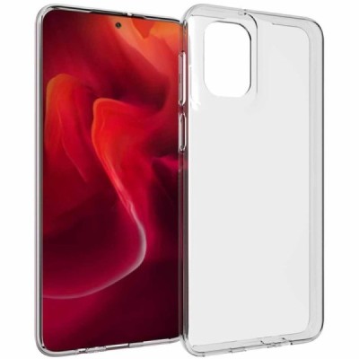 Motorola Moto G55 5G kõva silikoon (TPU) tagakaane läbipaistev - ümbris | Priedai.lt