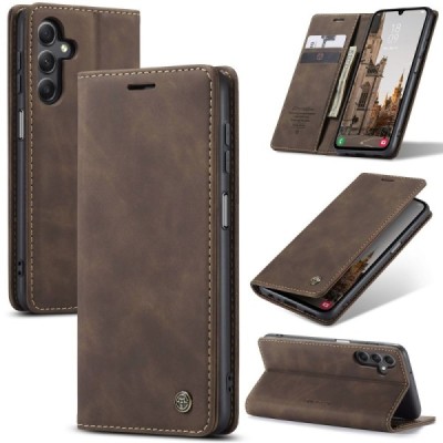 Samsung Galaxy A16 CaseMe Retro tahke nahk kaaned - pruun | Priedai.lt