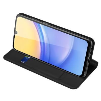 Samsung Galaxy A16 "Dux Ducis" Skin nahk must kaaned - rahakott | Priedai.lt