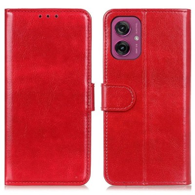 Motorola Moto G55 5G Binfen nahk punane kaaned - rahakott | Priedai.lt