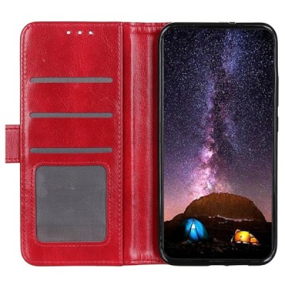 Motorola Moto G85 5G (S50 Neo 5G) Binfen nahk punane kaaned - rahakott | Priedai.lt