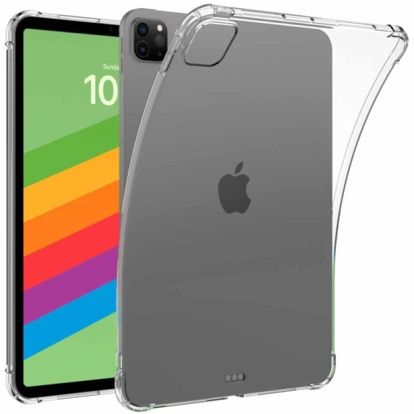 Tugevdatud kaitsega kõva silikoonist (TPU) korpus - läbipaistev (iPad Pro 11 (2025) / 11 (2024))