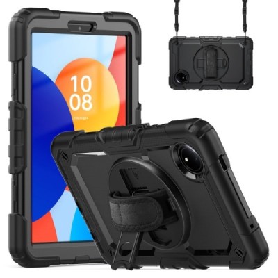 Xiaomi Redmi Pad SE 8,7 Tugevdatud turvalisus (360°) ümbris - must | Priedai.lt