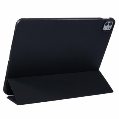 Klassikaline tahke kaaned - must (iPad Air 13 2024 / 2025 / 2026 / iPad Pro 12.9" 2022 / 2021 / 2020)