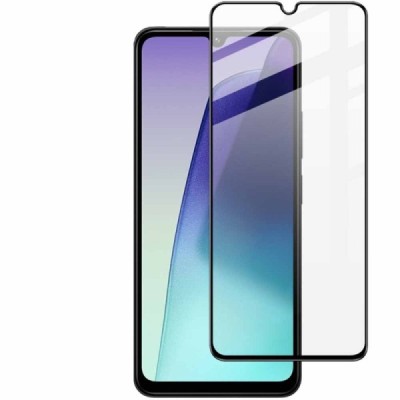 Xiaomi Redmi 14C, 14R, A4, Poco C75 4G "Imak" karastatud klaasiga tugevdatud kaitse must täiskattega kaitseklaas 0,2 mm | Prieda