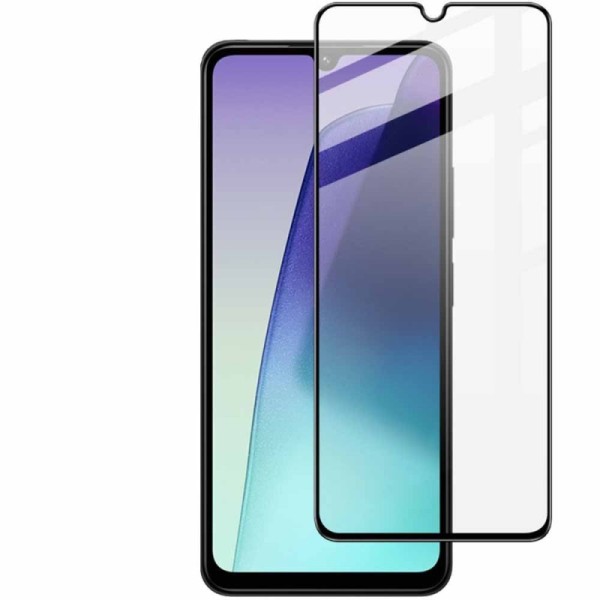 "Imak" Tempered Glass täielik katvus kaitsev ekraaniklaas 0.2 mm - must (Redmi 14C 4G / 14R 5G / A4 5G / Poco C75 4G)