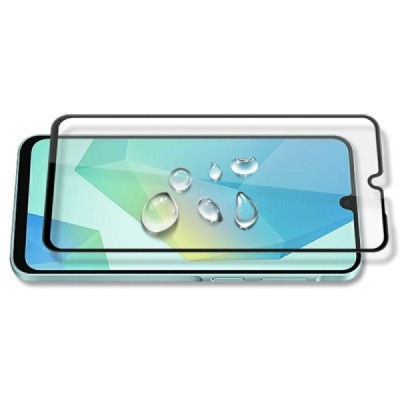 Samsung Galaxy A16 "Mocolo" 2.5D 9H Tempered Glass tugevdatud kaitse must täiskattega kaitseklaas 0,26 mm | Priedai.lt