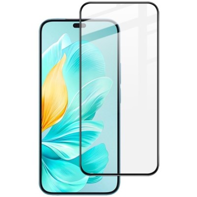 Honor 200 Lite "Imak" karastatud klaasiga tugevdatud kaitse must täiskattega kaitseklaas 0,2 mm | Priedai.lt