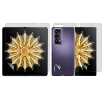 Honor Magic V3 5G läbipaistvad kaitsvad kiled ekraanile ja tagaküljele | Priedai.lt