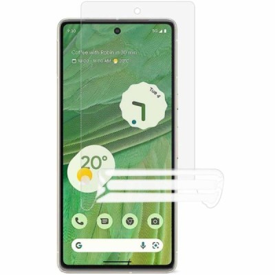 Google Pixel 8 JUNLI (TPU) läbipaistev kaitsev täiskattega ekraanikile | Priedai.lt