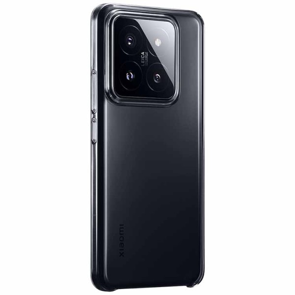 Kõva silikoon (TPU) ümbris – läbipaistev (Xiaomi 14T)