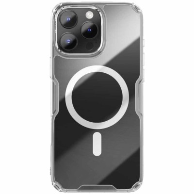 "Nillkin" Nature TPU Pro Magnetic MagSafe Apple iPhone 16 Pro läbipaistev kaaned - ümbris | Priedai.lt