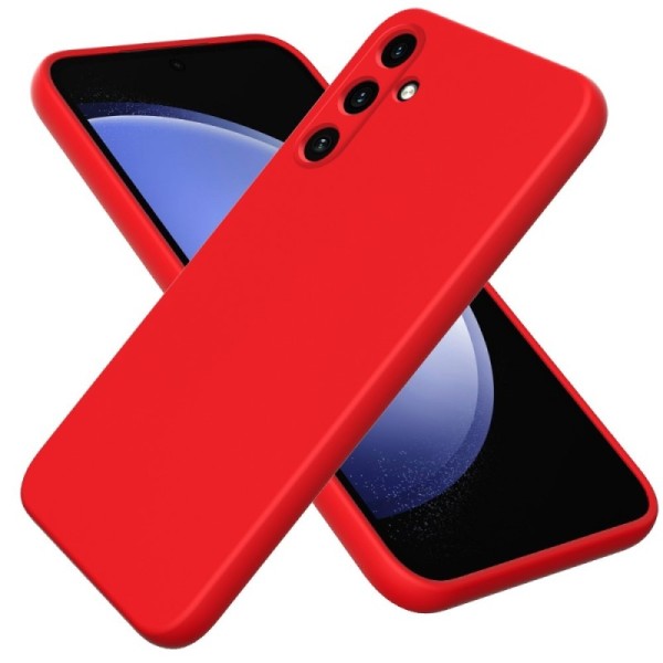 "Shell" kõva silikoon (TPU) ümbris – punane (Galaxy A15)