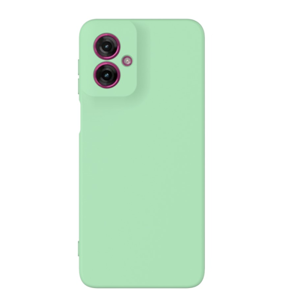 "Shell" kõva silikoon (TPU) ümbris – roheline (Motorola Moto G55 5G)